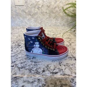 Disney x Vans Nightmare Before Christmas Hi Christmastown‎ Men's RARE Sz 4 men's